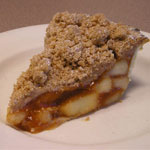 Apple Crumb Pie